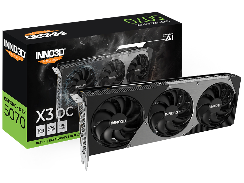 Inno3D GeForce RTX 5070 TWIN X3 OC 12GB