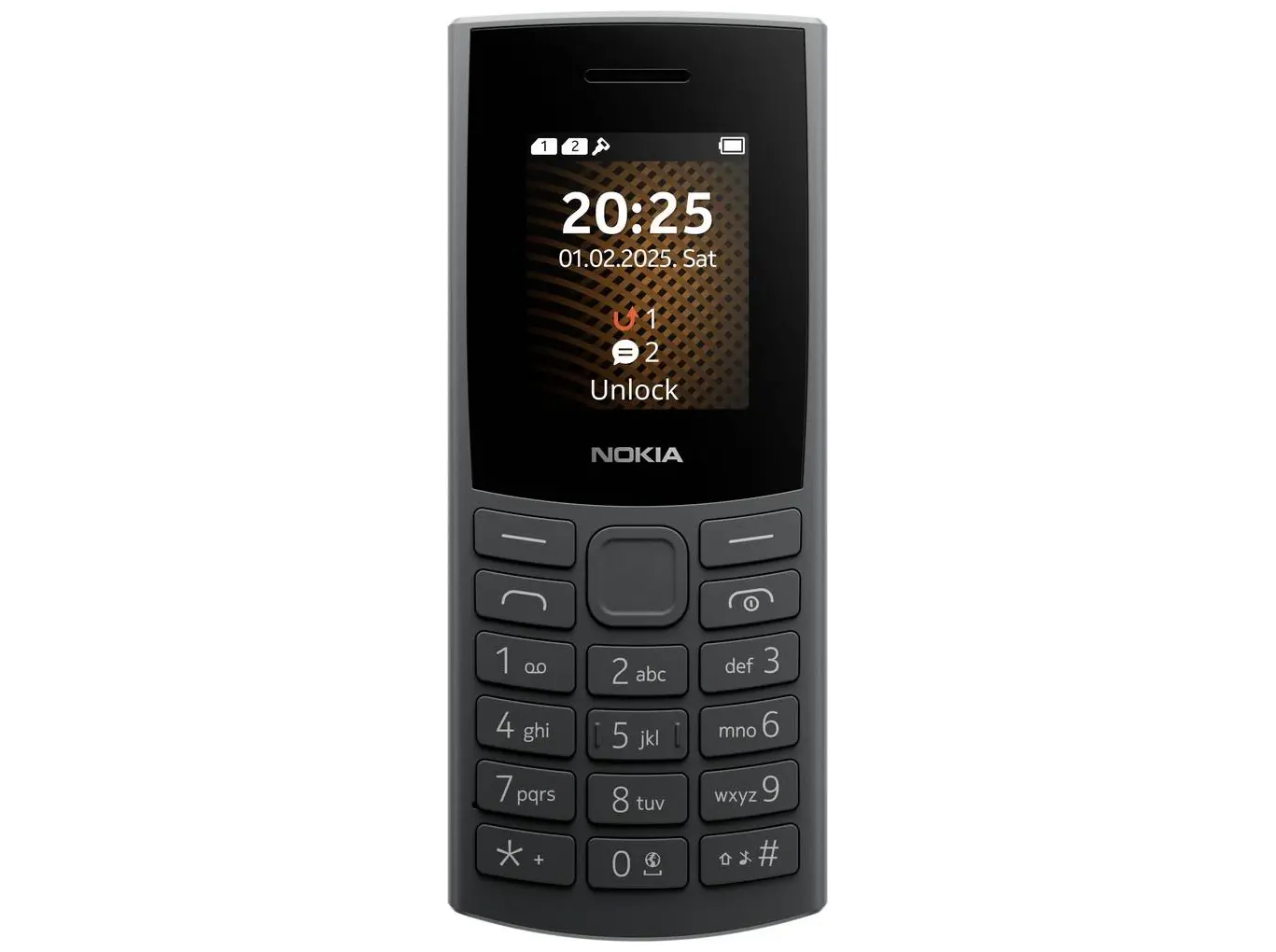 Nokia 105 4G 2nd Edition 1.8' 48MB Brunsort