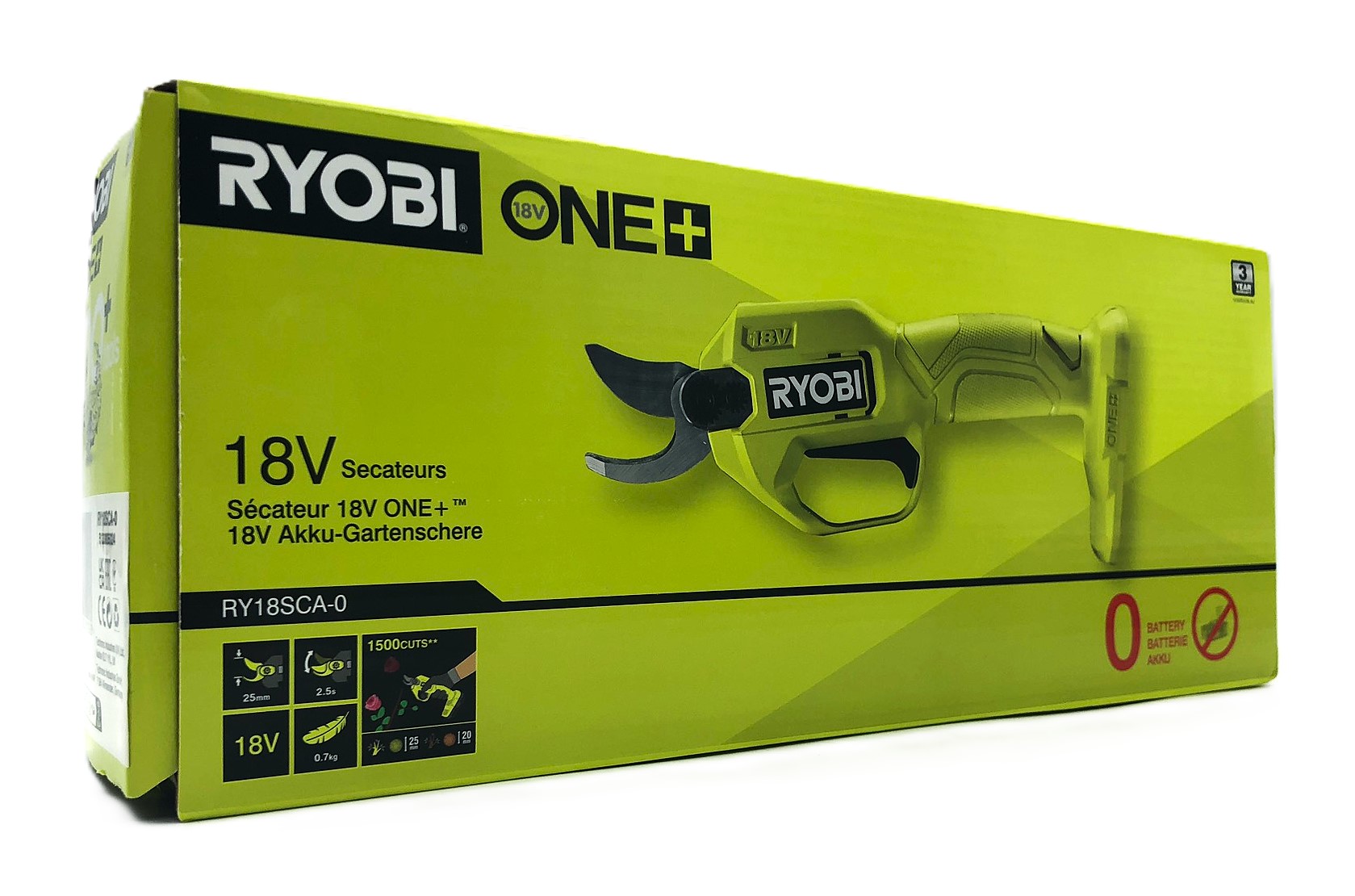 Ryobi RY18SCA-0 2.5 cm Green