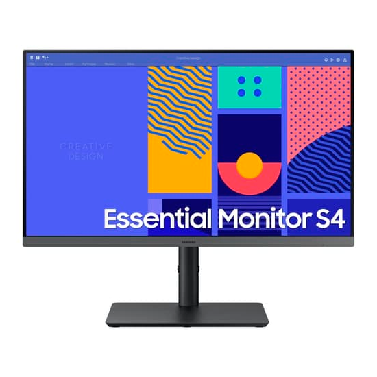 Samsung S24C432GAU 24' IPS 1920 x 1080 (Full HD) VGA (HD-15) HDMI DisplayPort 100Hz