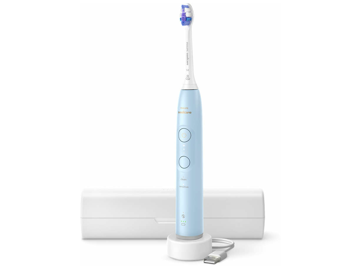 Philips Sonicare 6100 series HX7406 Elektrisk Tandbørste Blå