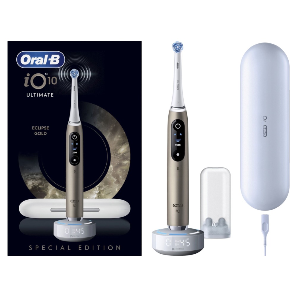 Oral-B iO Series 10 Eclipse Gold Special Edition Weiß