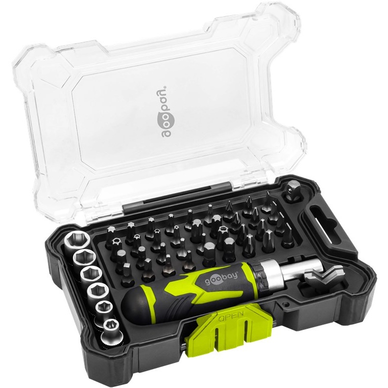Screwdriver Set with 43-Piece Bit Set