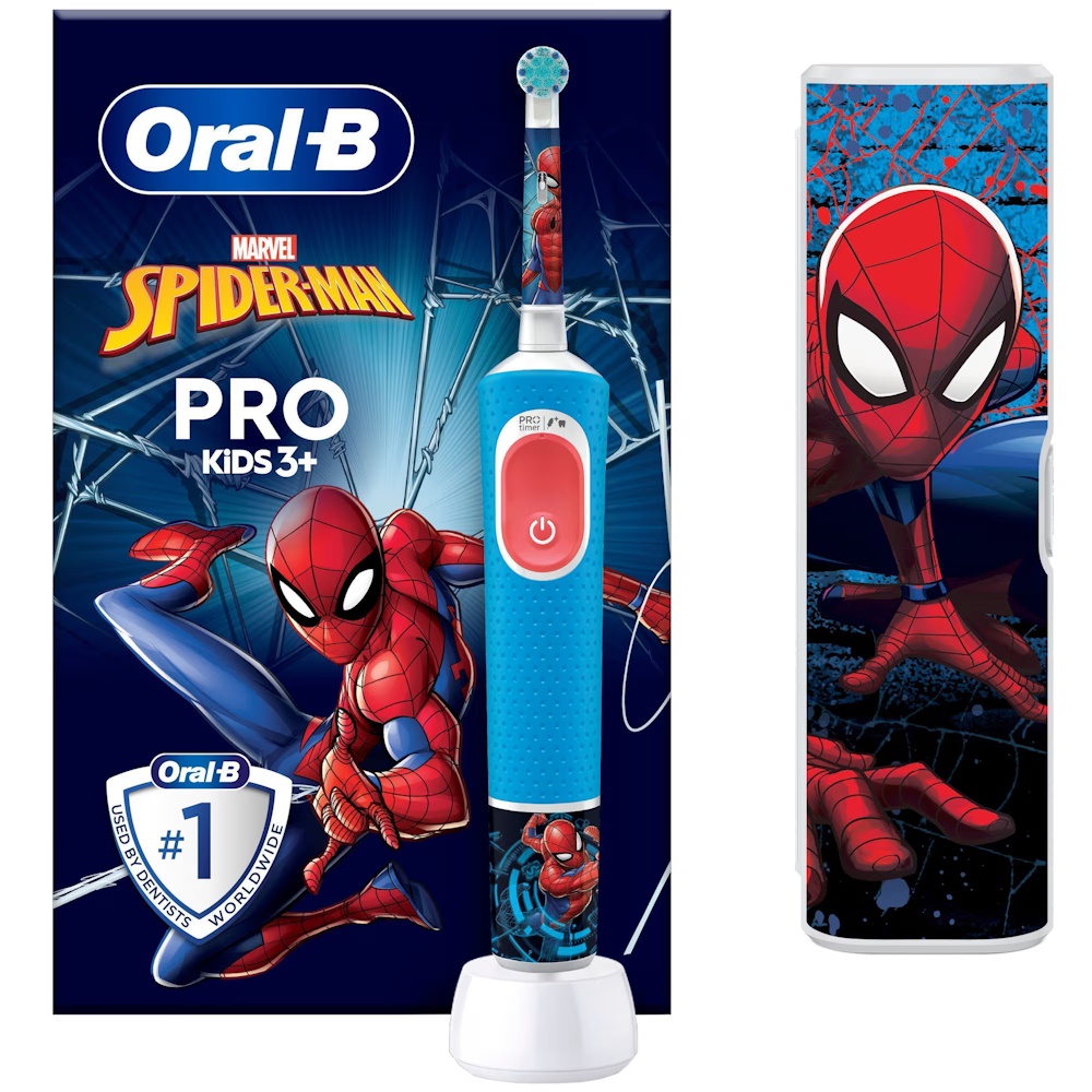 Oral-B Toothbrush 773390 / Pro Kids Spider-Man Blue