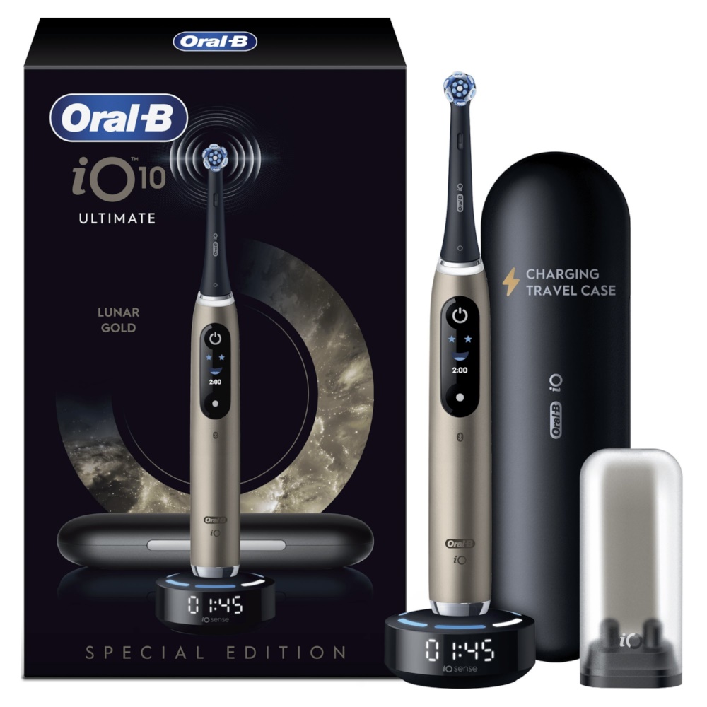 Oral-B iO Series 10 Lunar Gold Special Edition black