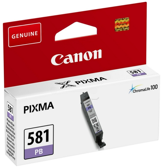 Canon CLI 581PB Fotoblå 240 sider Blækbeholder 2107C001