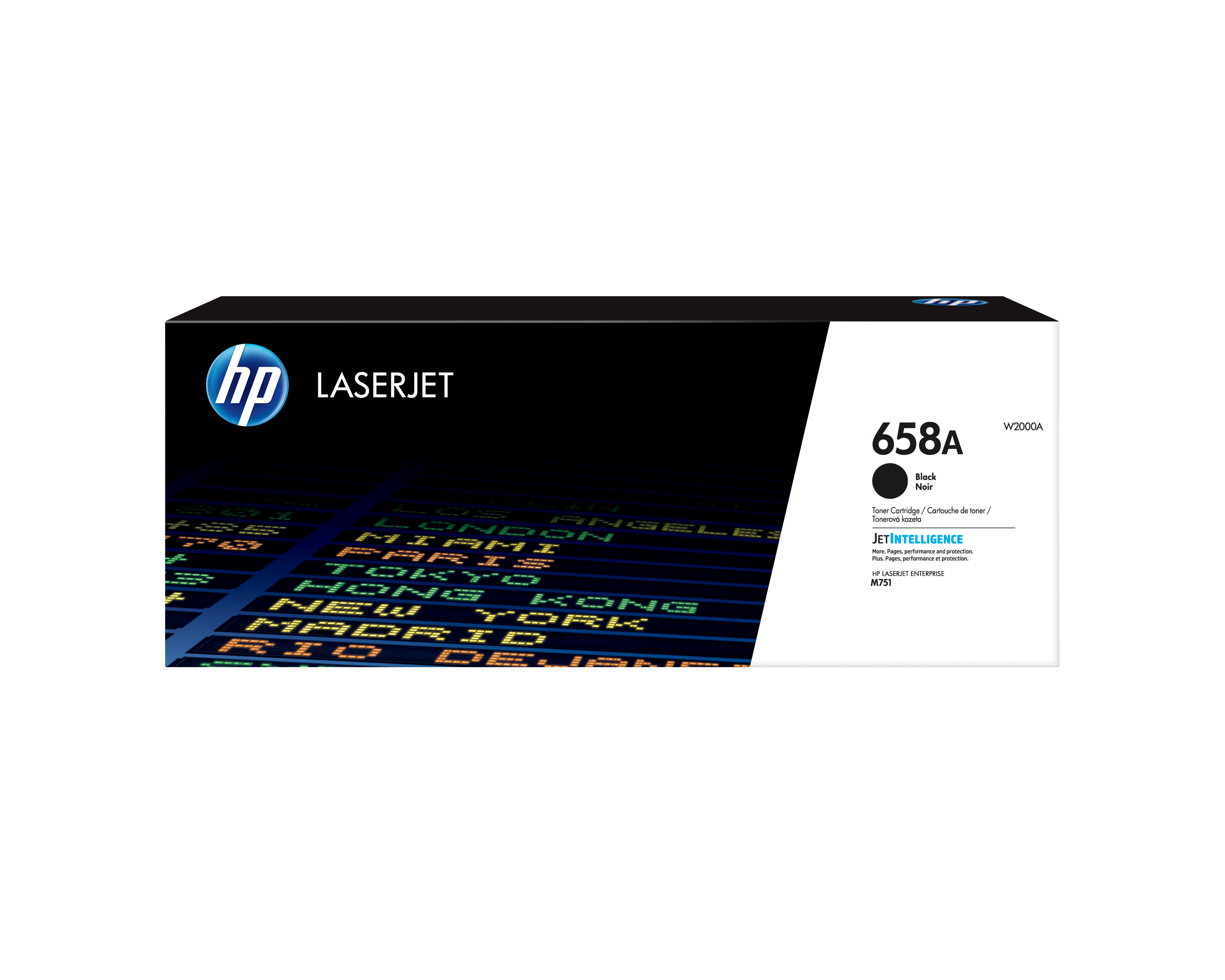 HP 658A Black Original LaserJet Sort 7000 sider Toner