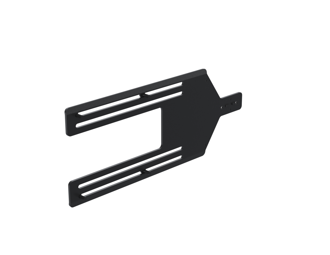 KIOSK STRAIGHT BRACKET PORTRAITCPNT