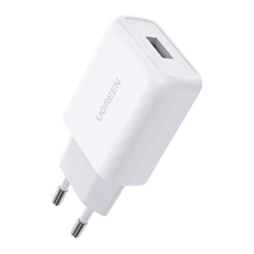 UGREEN USB-A QC 3.0 18W Wall Charger-EU White