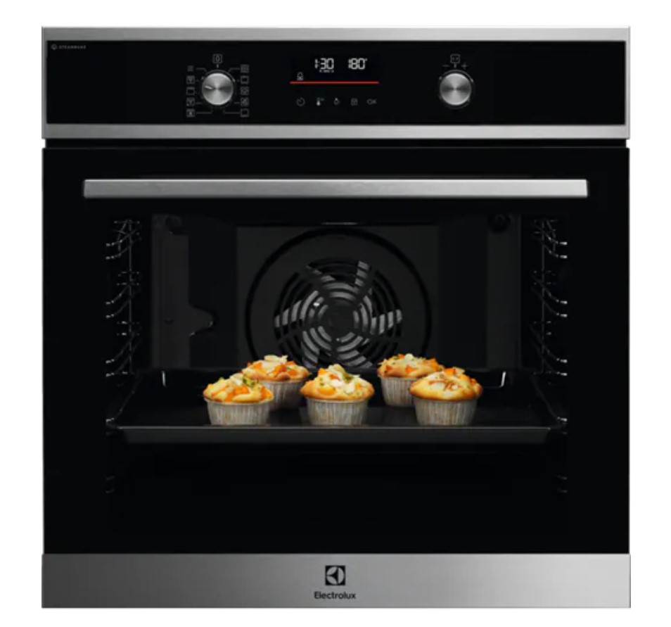 Electrolux EOD6P66X Ovn til indbygning Sort, Sølv 72l