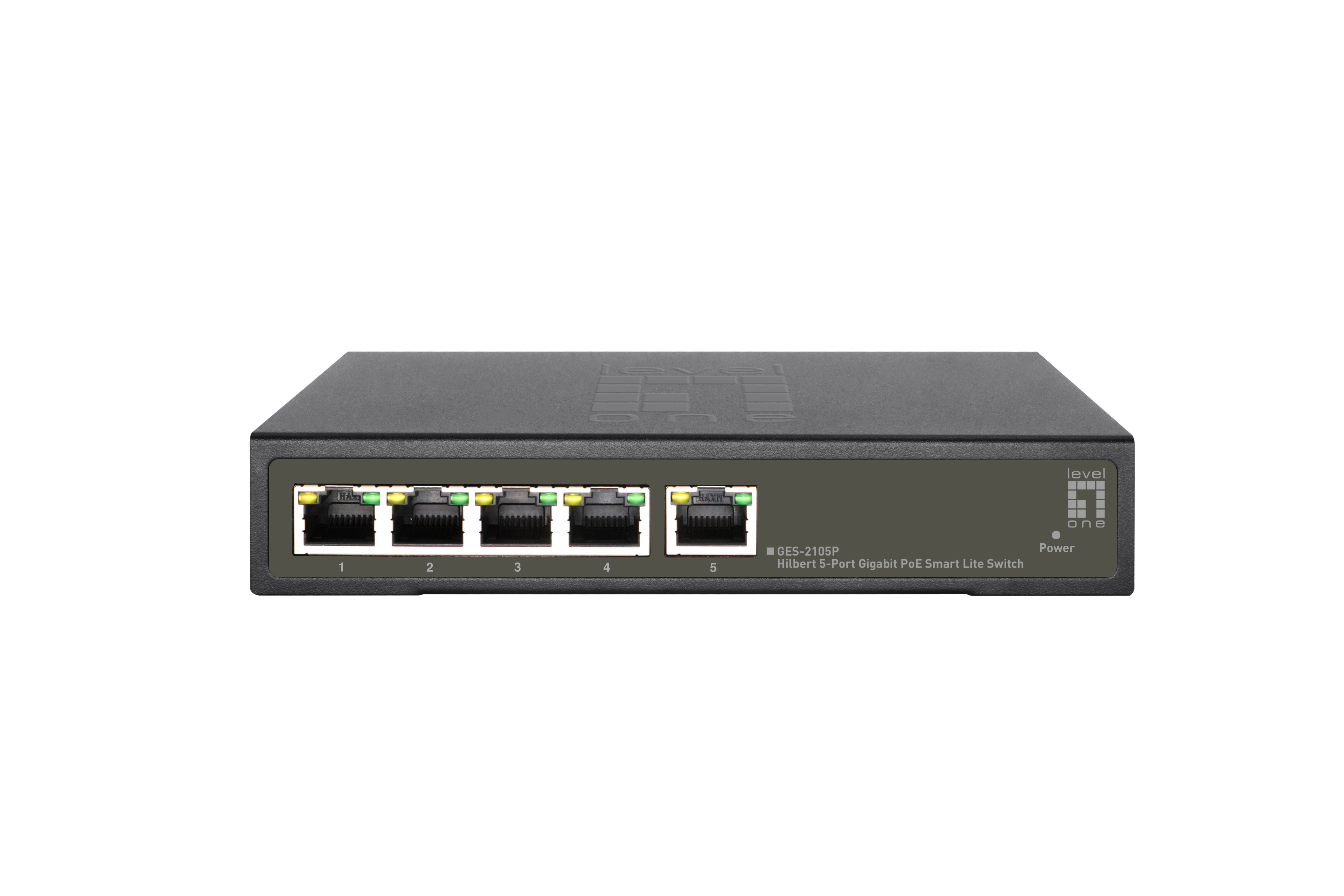 LevelOne GES-2105P Switch 5-porte Gigabit Ethernet