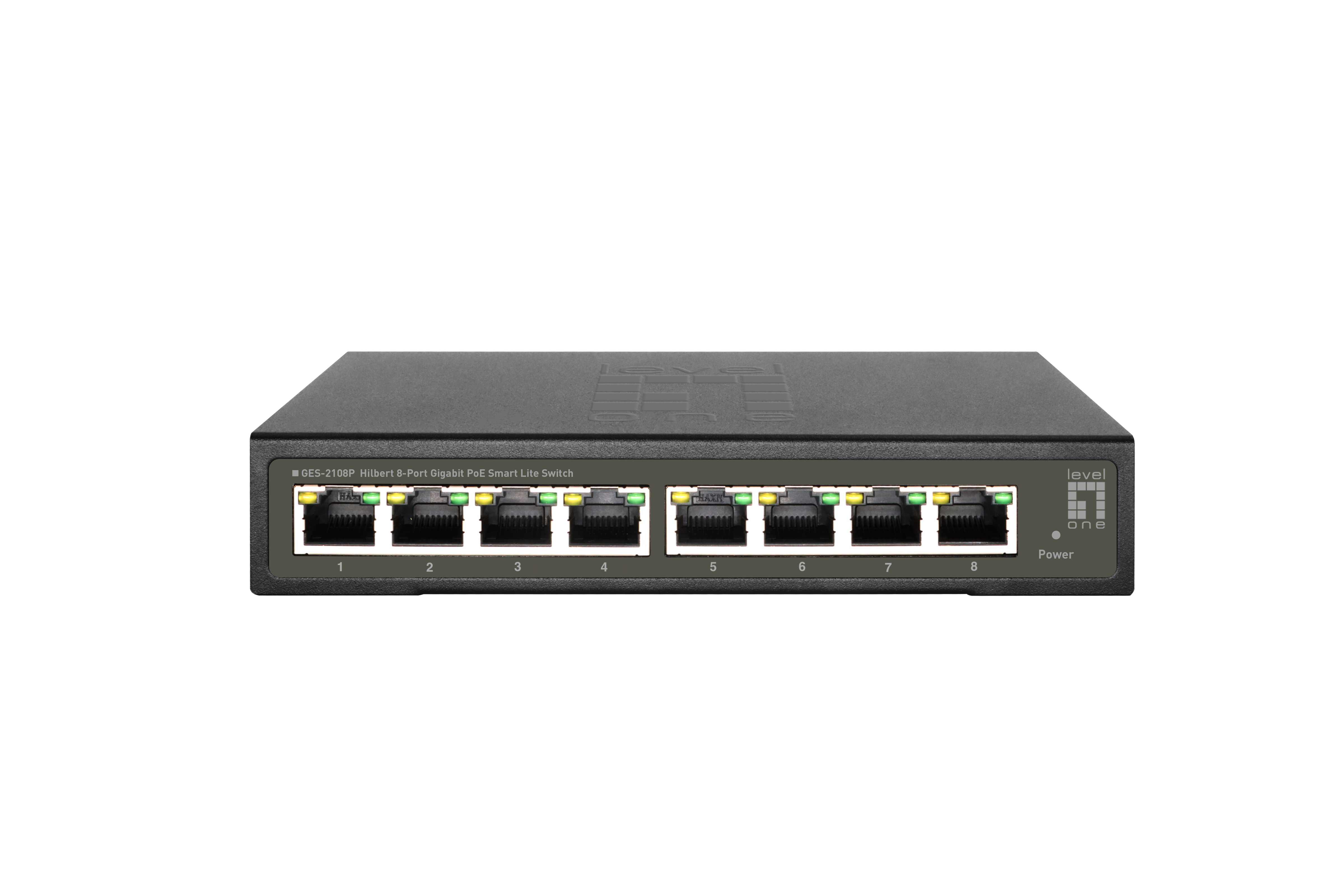 LevelOne GES-2108P Switch 8-porte Gigabit Ethernet