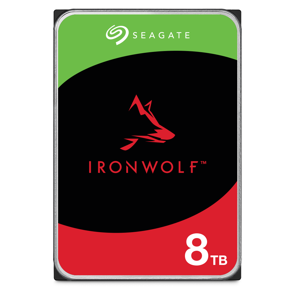 Seagate IronWolf Harddisk ST8000VN002 8TB 3.5' SATA-600