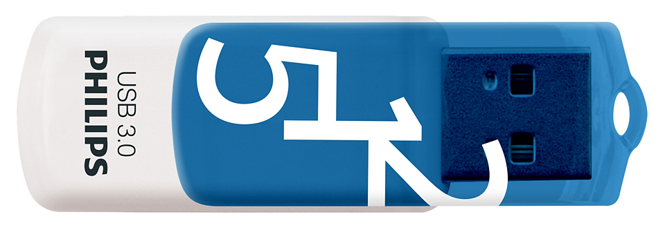 Philips FM51FD001B/00 51 GB 3.2 Gen 1 USB stick Blå