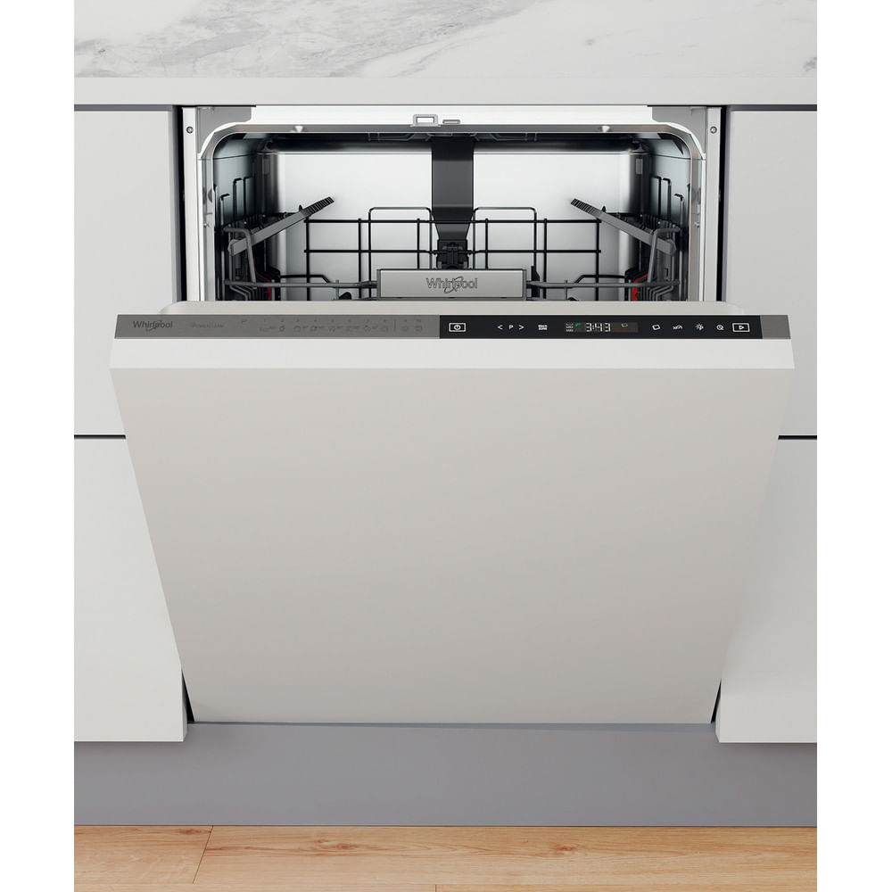 Whirlpool WIP 4T133 PE S Klasse D Til indbygning 43dB Sort Sort