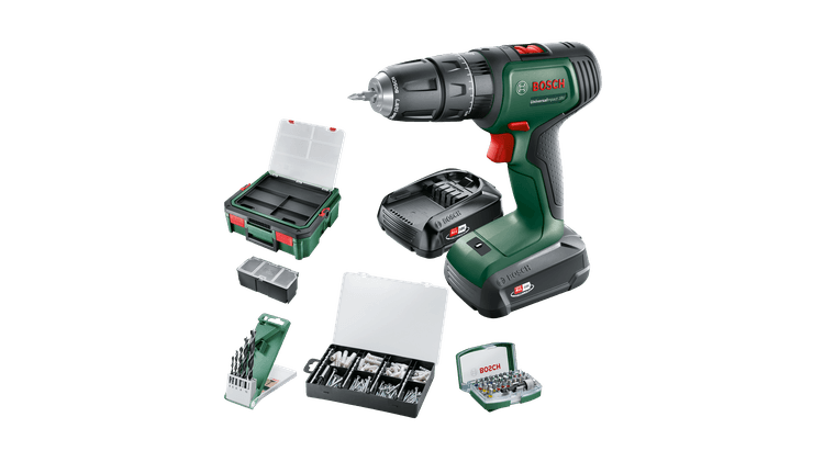 Bosch Universal Impact 18V 18V 2 batterier inkluderet