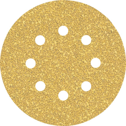 New--SLIBEBLAD EXC 125MM K40 8H 5 STK