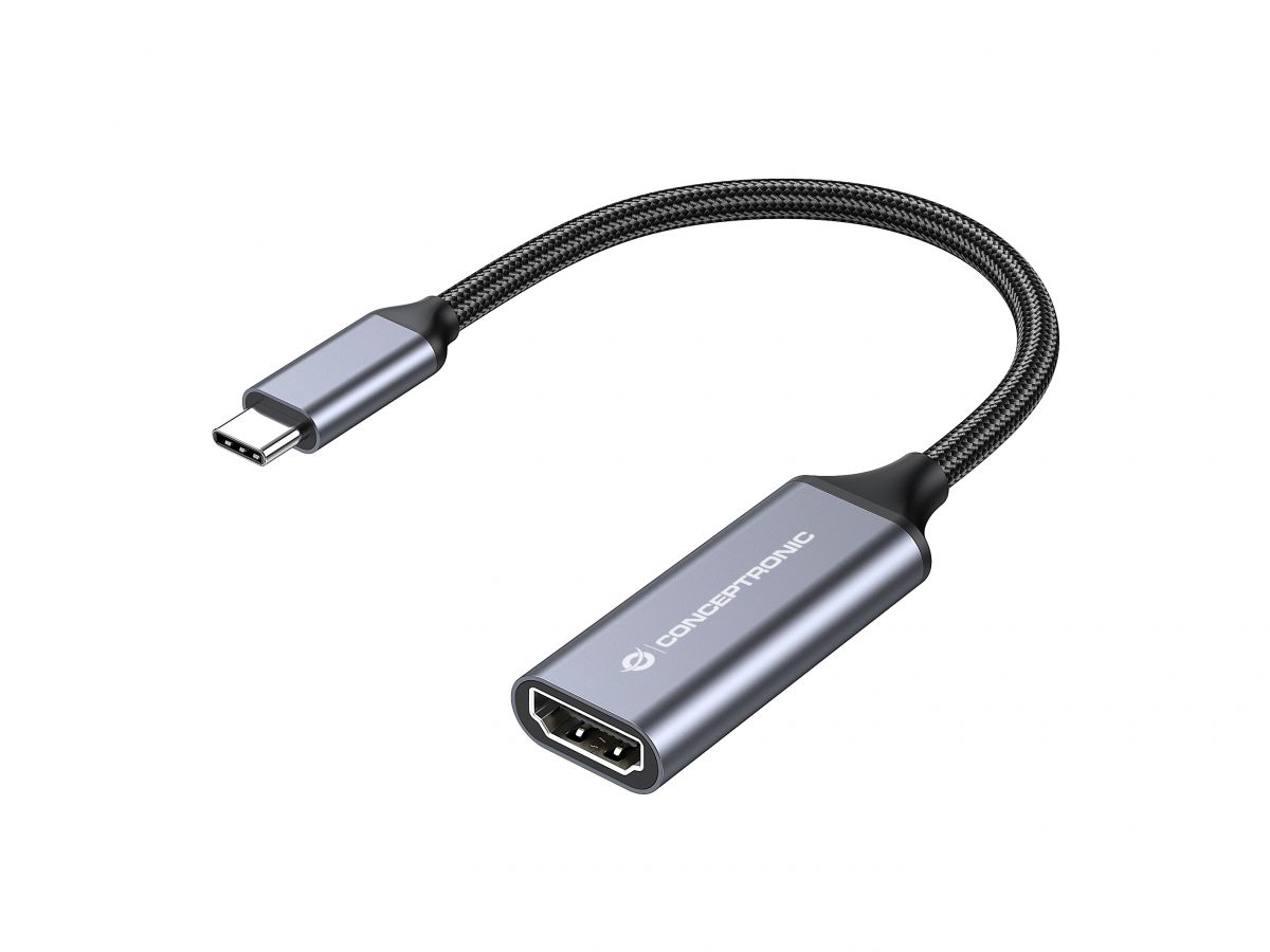 CONCEPTRONIC Adapter USB-C to HDMI Adapter, 4K 60Hz