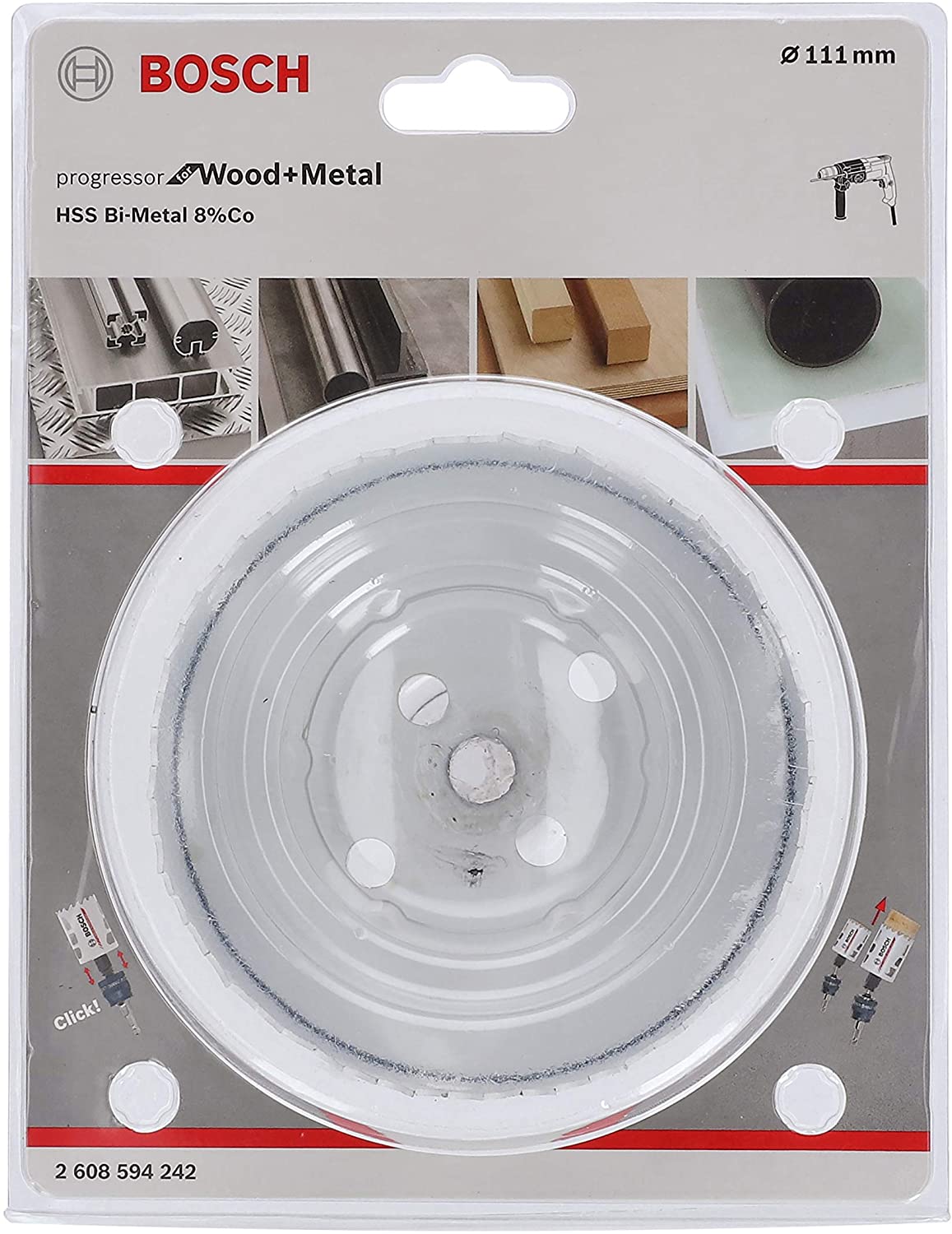 New--111 mm Progressor for Wood and Metal
