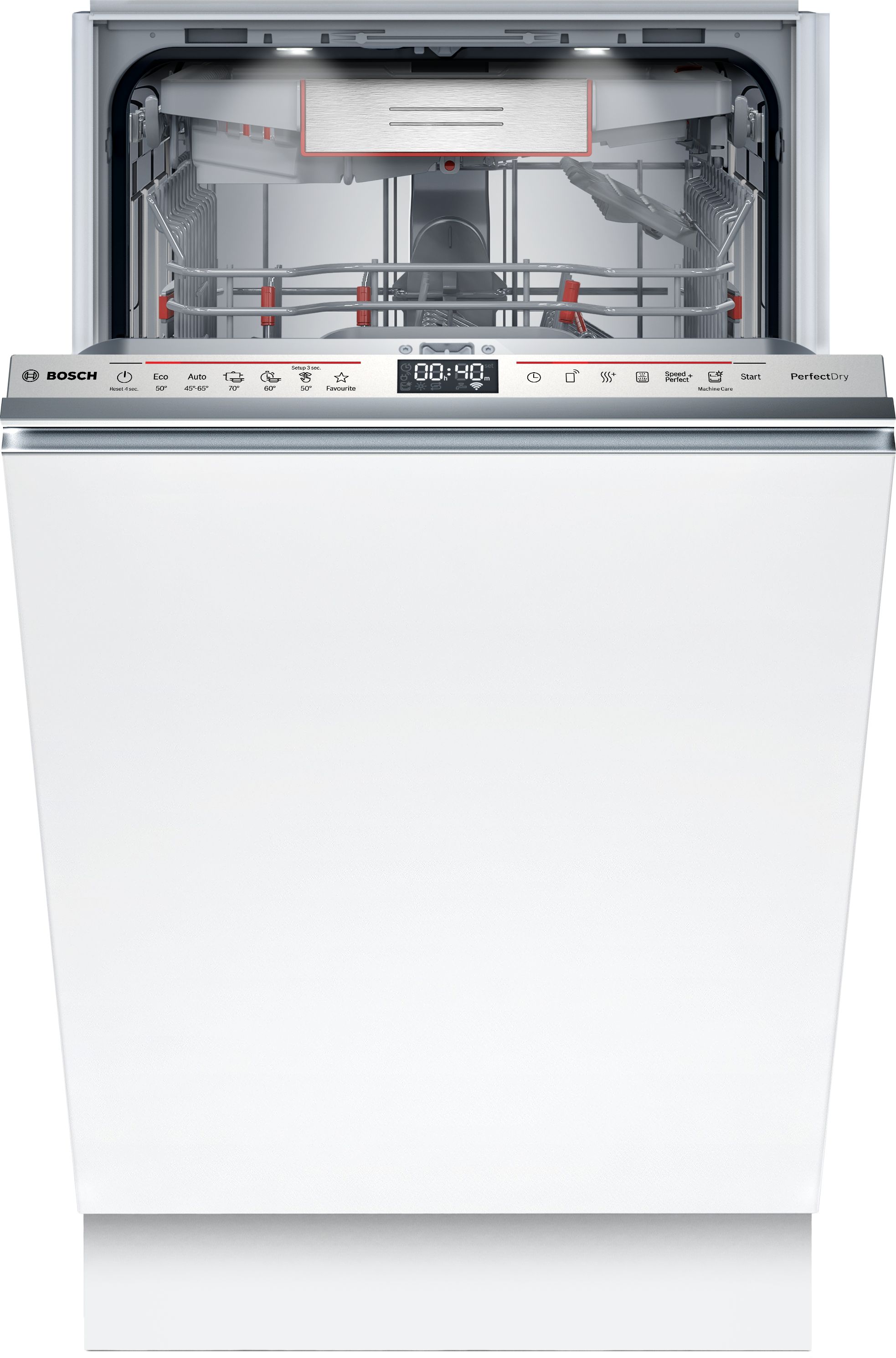 Bosch Serie 6 SPV6YMX08E Opvaskemaskine Klasse B Til indbygning 43dB