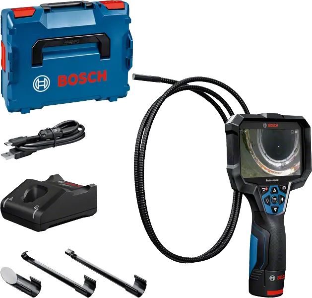 warehouse linden----Inspektionskamera GIC 12V-5-27 C Professional, 12Volt (blau/schwarz, Li-Ionen Akku 2,0Ah, in L-BOXX)