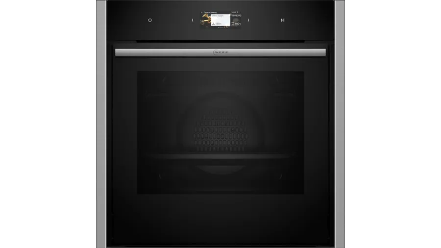 Neff B64CS71N0 Ovn til indbygning Sort, Rustfrit stål 71l