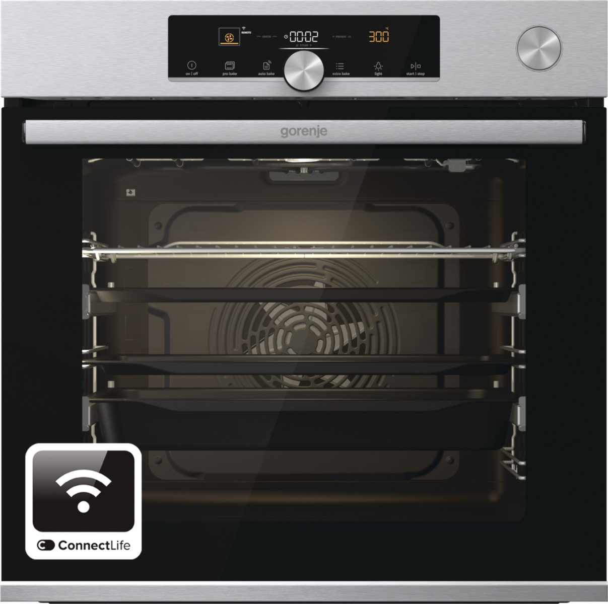 Gorenje BSA6747A04XWI Ovn til indbygning Sølv 77l