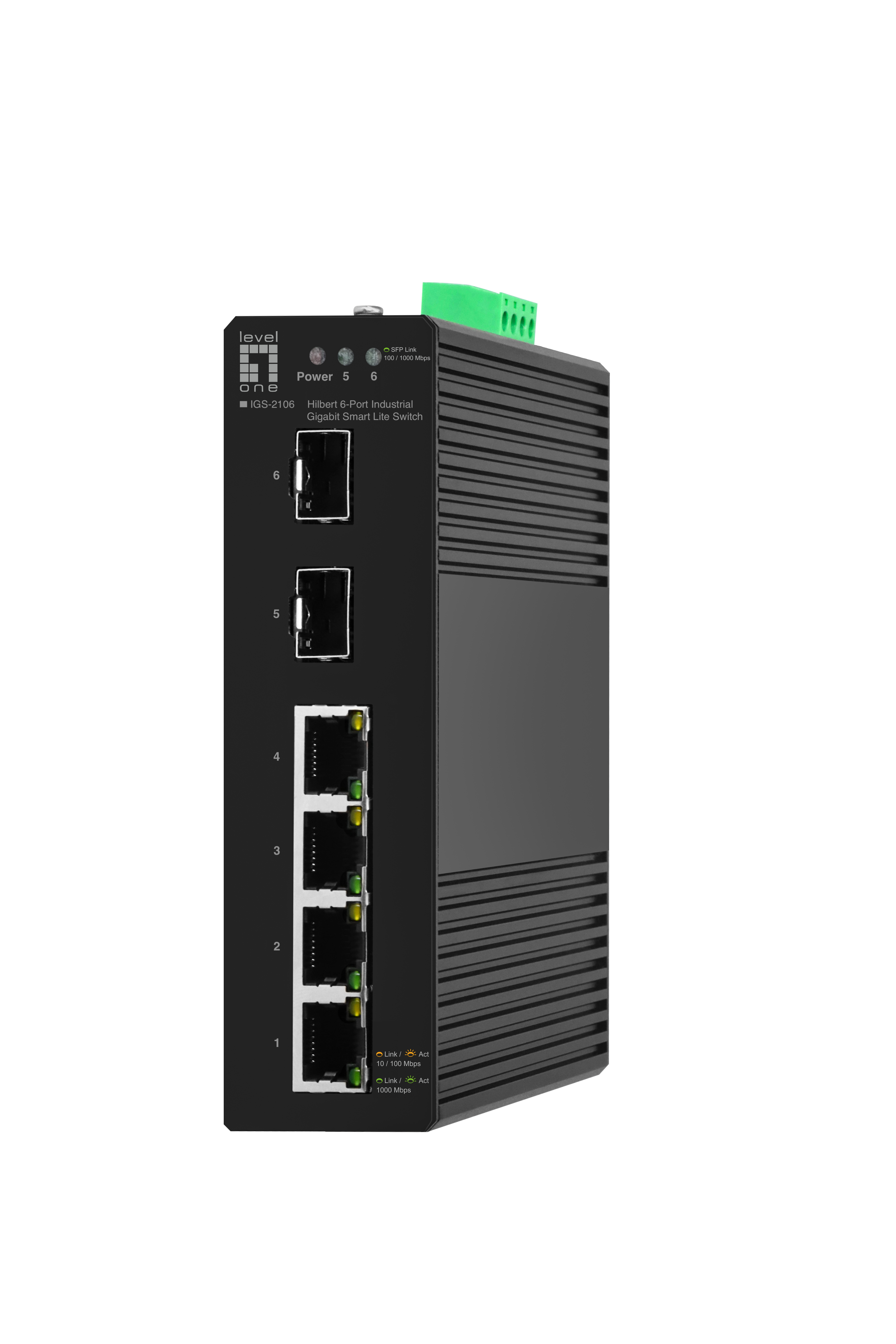LevelOne IGS-2106 Switch 4-porte Gigabit Ethernet
