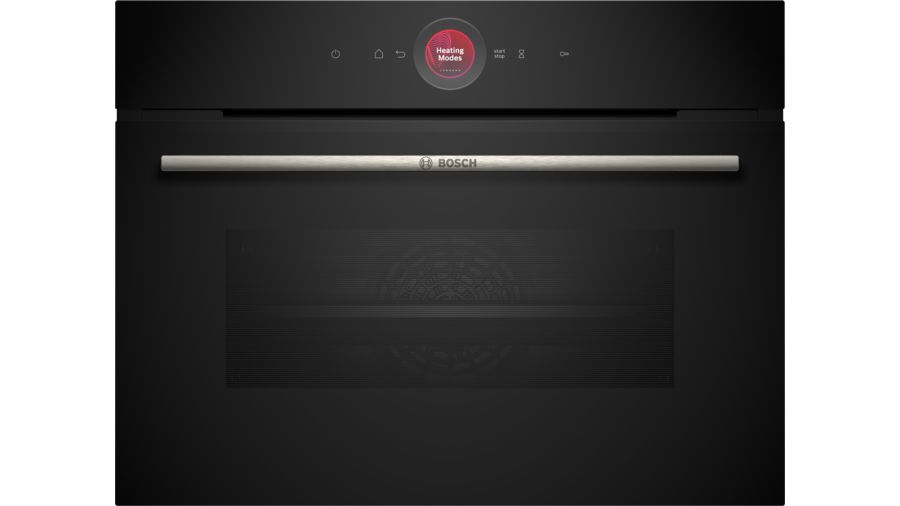 Bosch Serie 8 CBG7341B1 Ovn til indbygning Sort, Rustfrit stål 47l