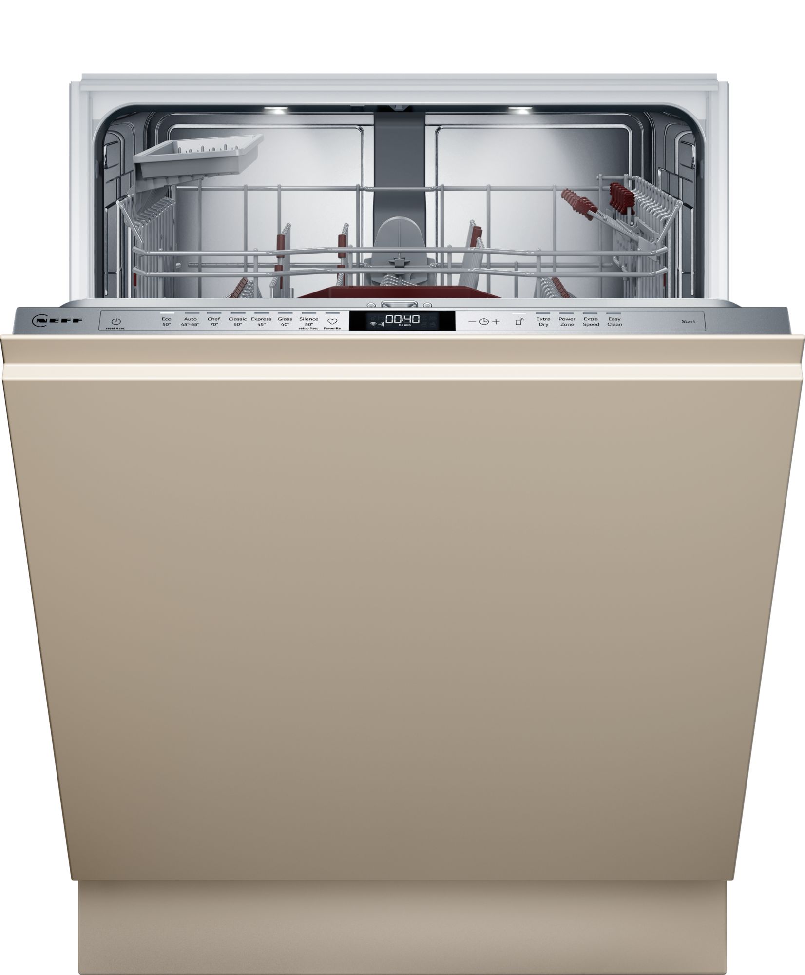 Neff S157EAX00E Opvaskemaskine Klasse B Til indbygning 42dB