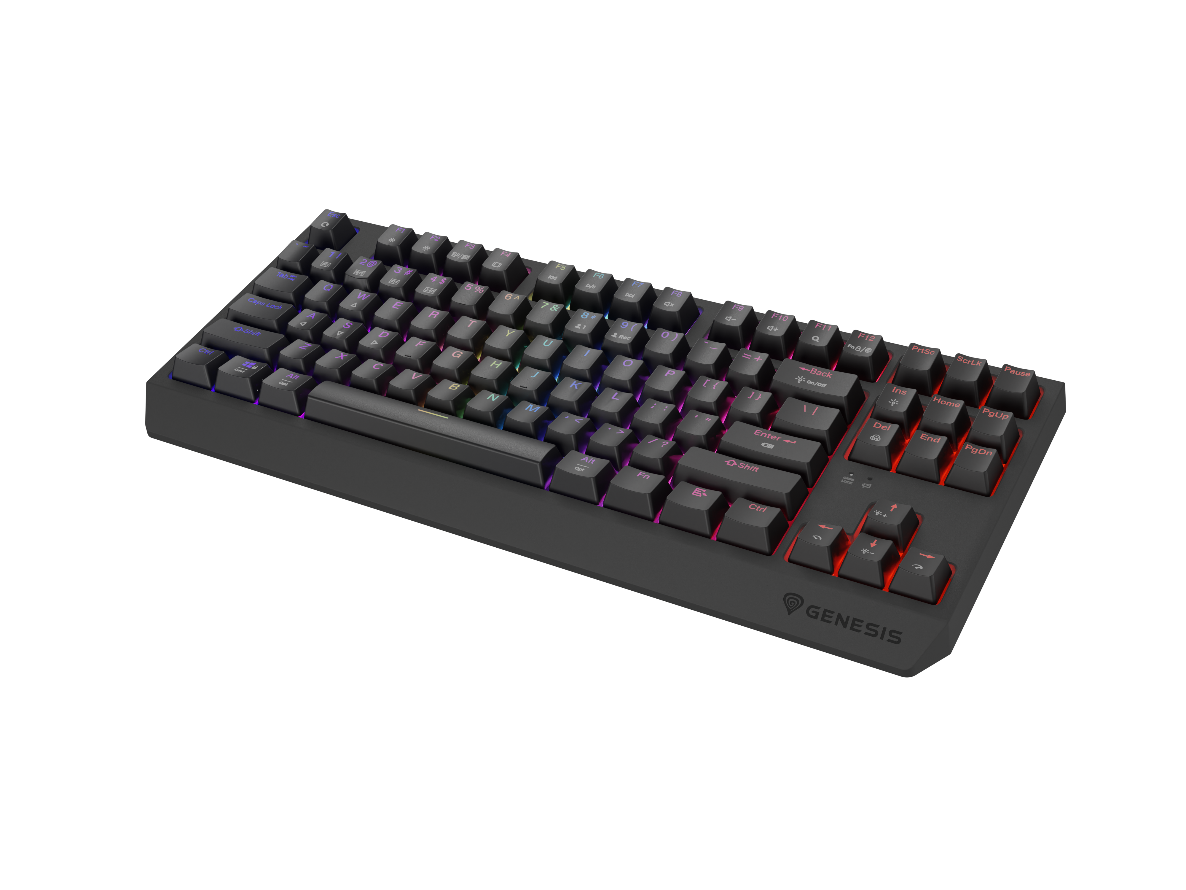 GENESIS Thor 230 TKL Tastatur Mekanisk RGB Kabel & trådløs