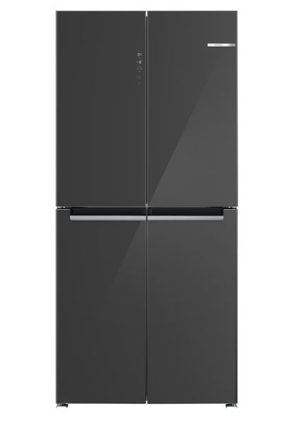 KMC85LEEA Serie 4, French Door (grau)