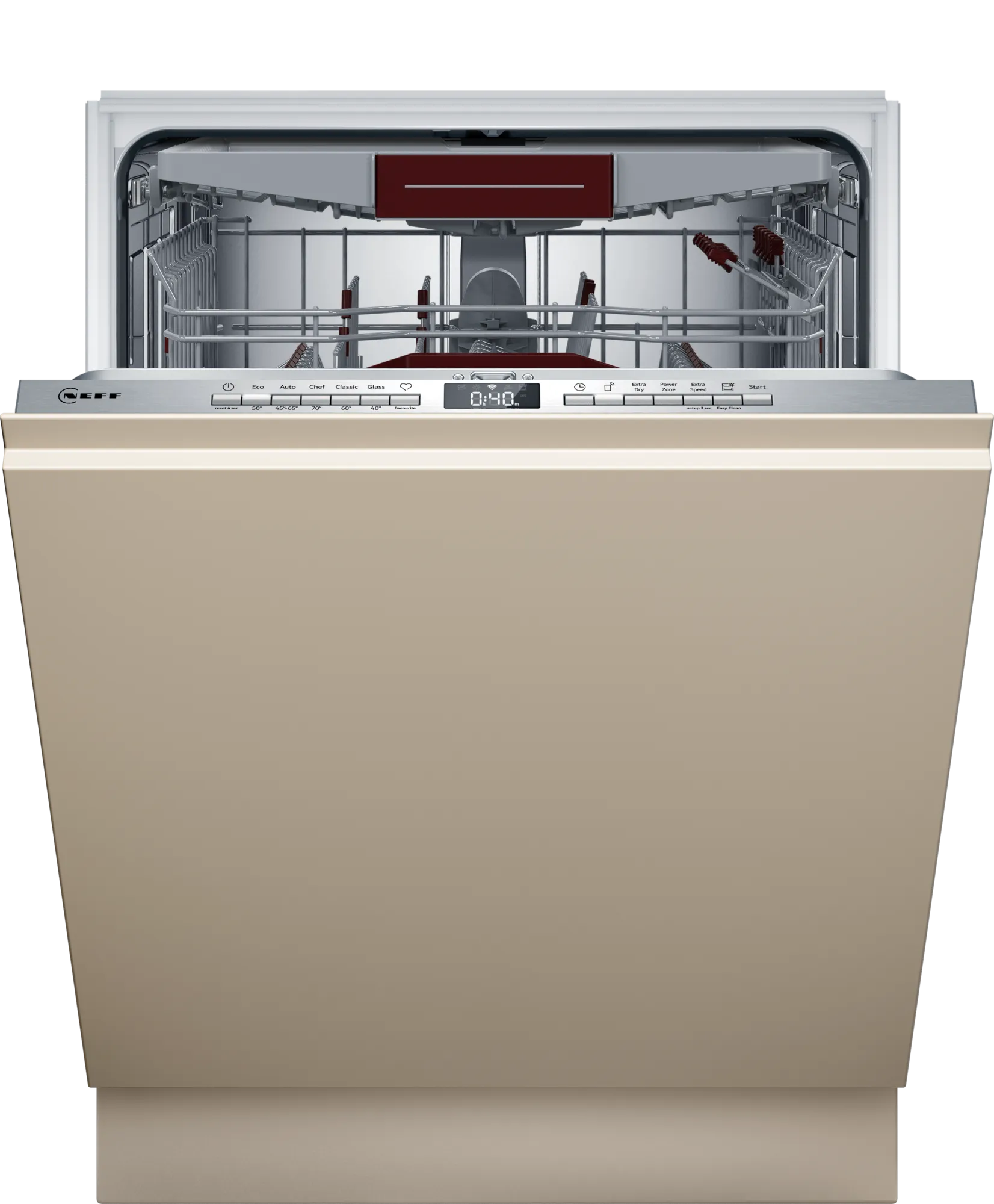 Neff S255ECX15E Opvaskemaskine Klasse A Til indbygning 42dB