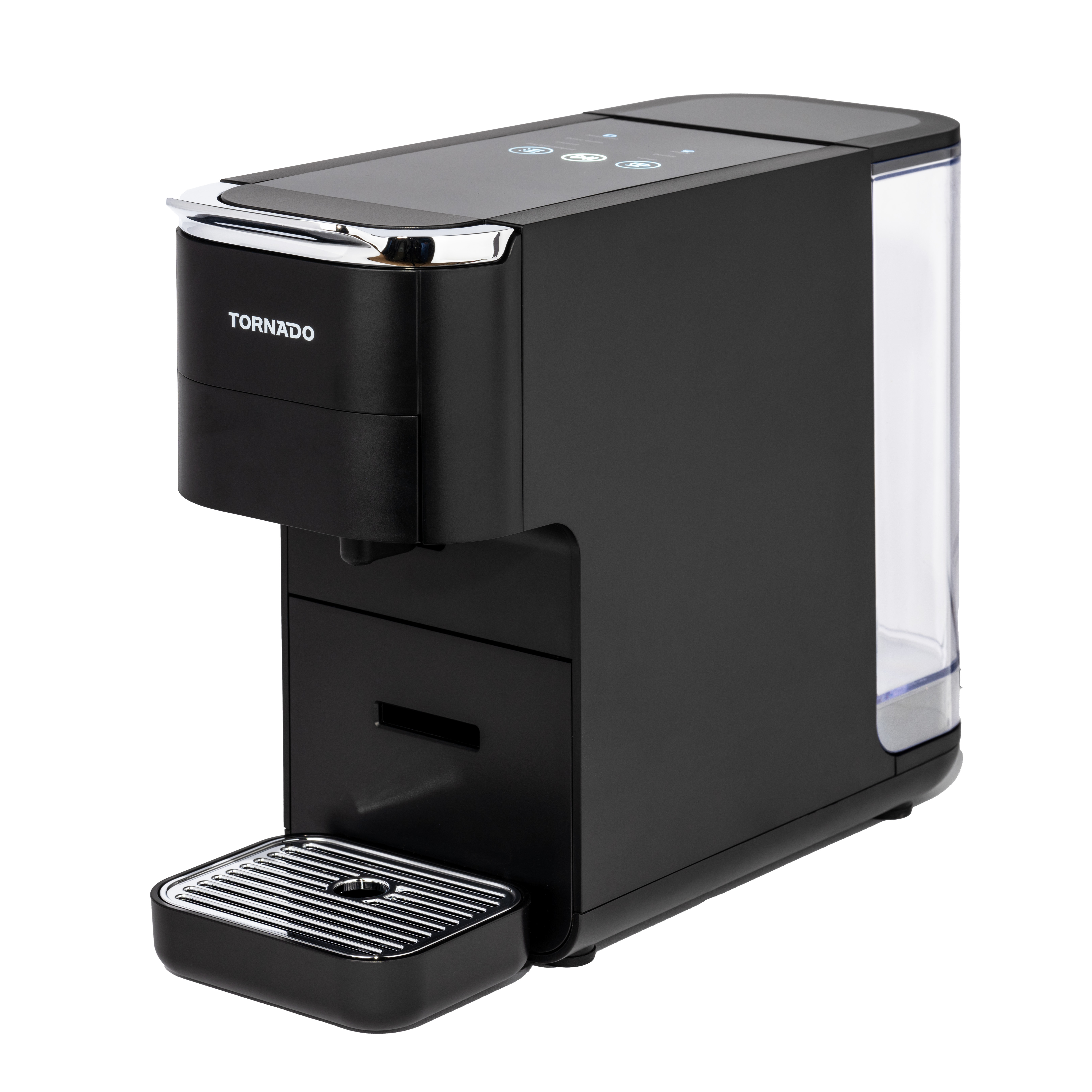 TORNADO TCM7042-GS Fuldautomatisk kaffemaskine 1,5L Sort