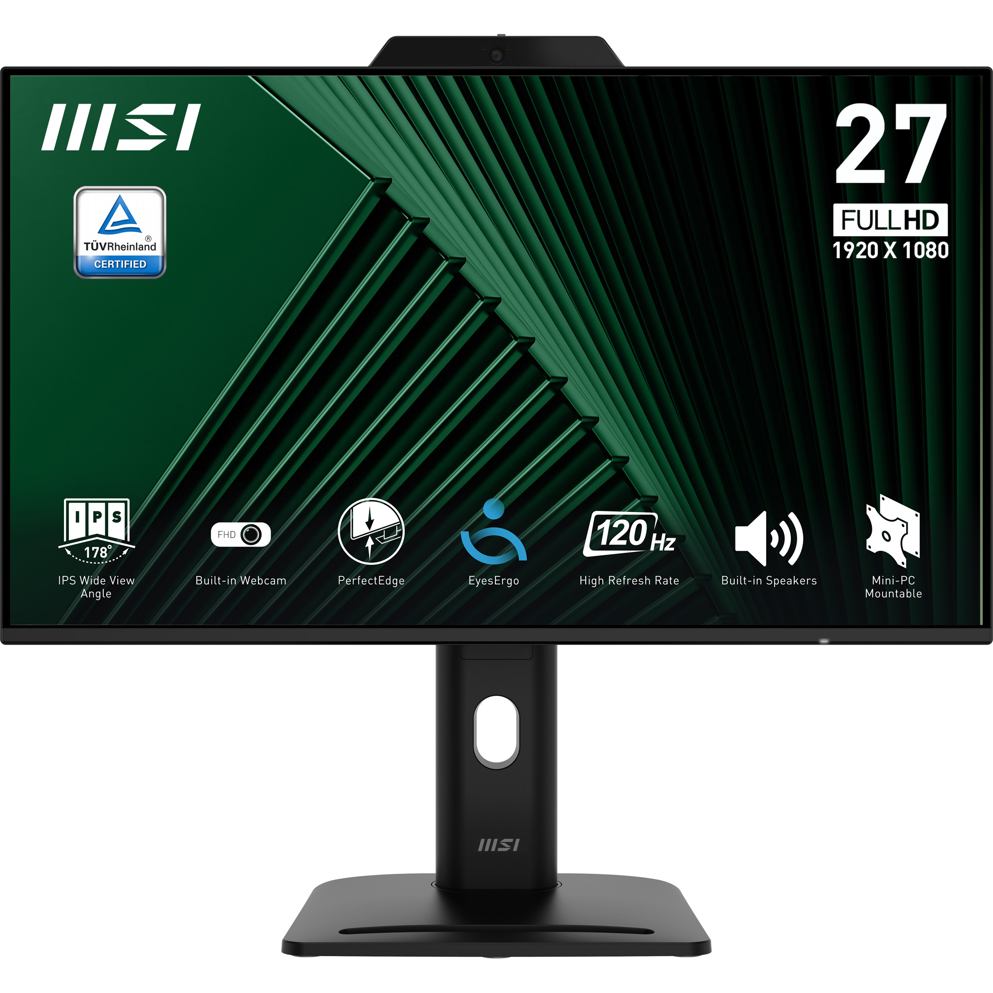 MSI PRO MP272PMG 27' IPS 1920 x 1080 (Full HD) DisplayPort HDMI 120 Hz