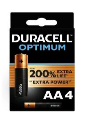 Duracell 5000394137516 Standardbatterier 4 stk