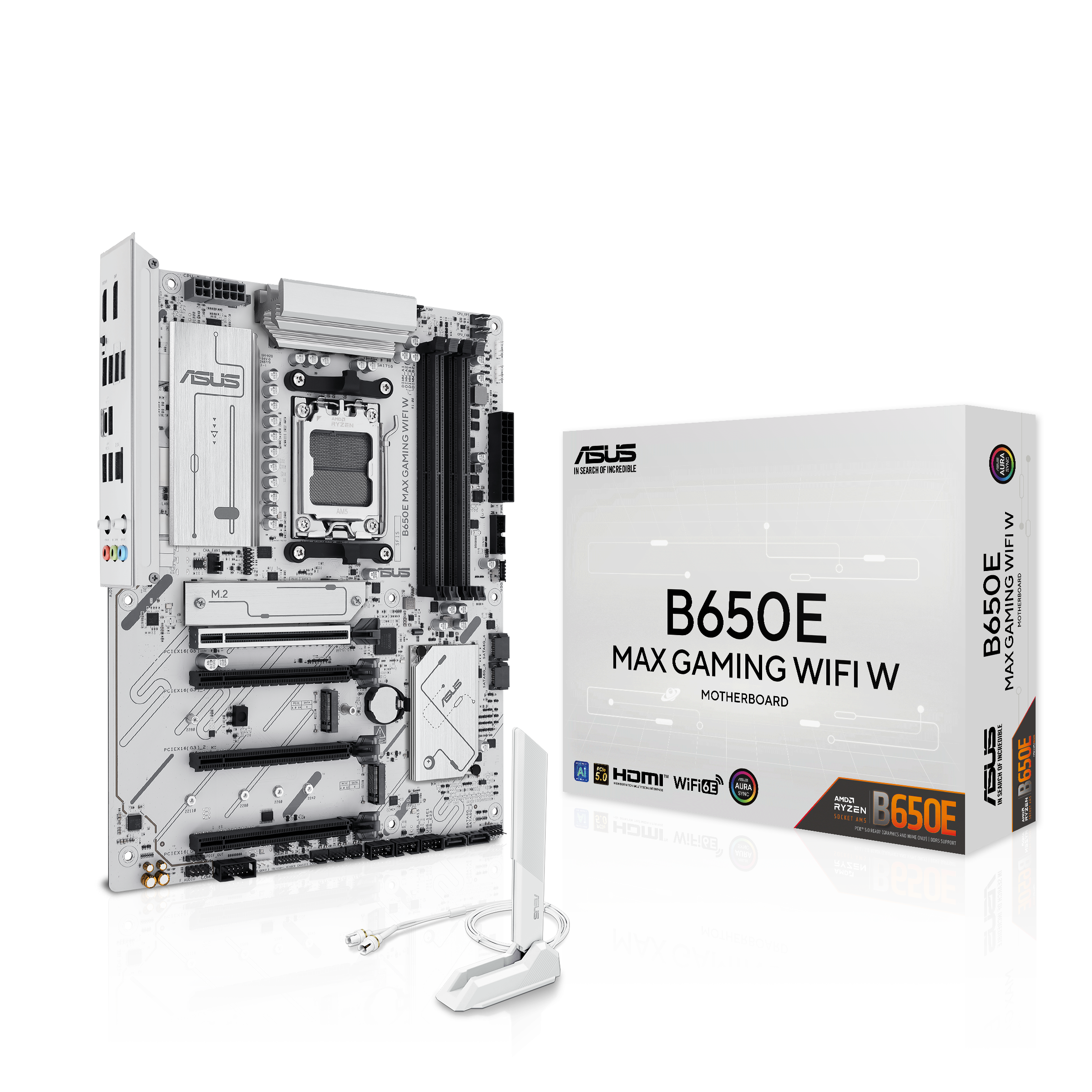 ASUS B650E MAX GAMING WIFI W ATX AM5 AMD B650