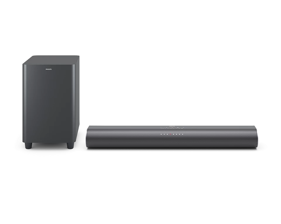 Philips TAB6100/10 Soundbar 2.1-kanal Soundbar Grå