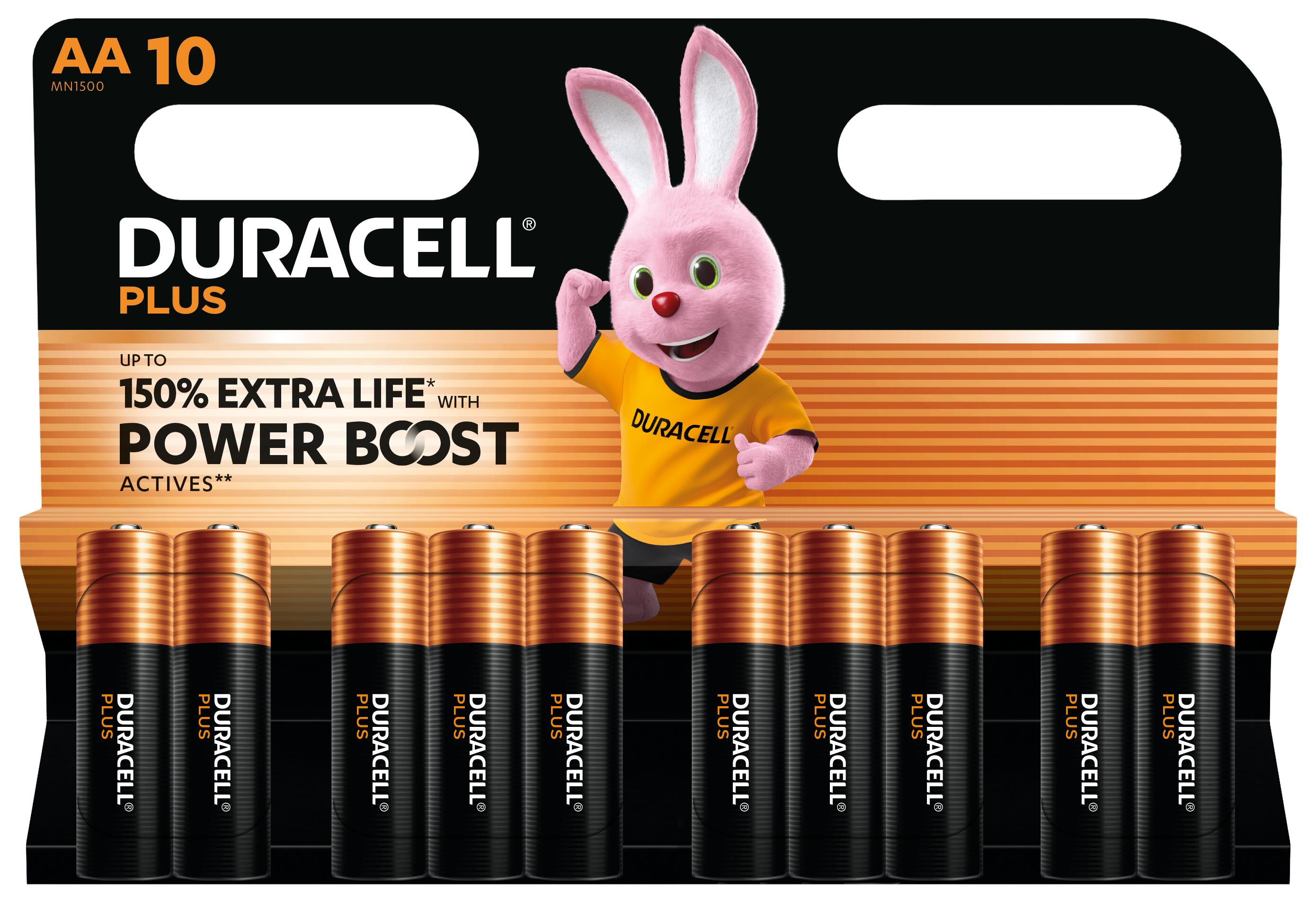 Duracell Plus 10 stk