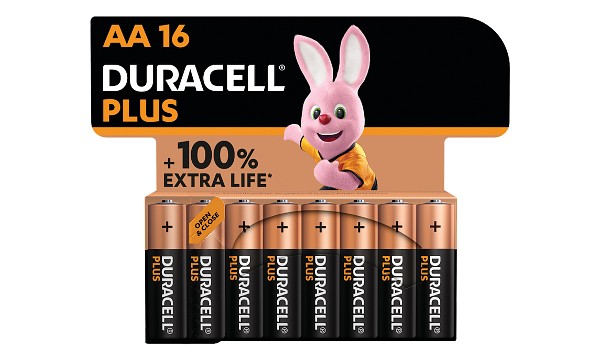 Duracell Plus 16 stk