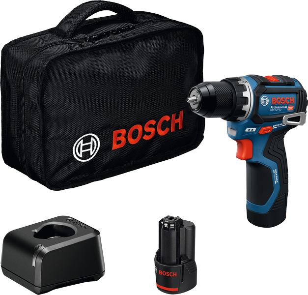 Bosch GSR 12V-32 Professional 12V 2 batterier inkluderet
