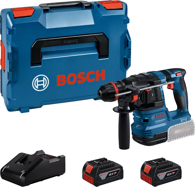 Bosch GBH 18V-22 X Professional 2 batterier inkluderet 2 batterier inkluderet 18V 18V 2Joule 2Joule