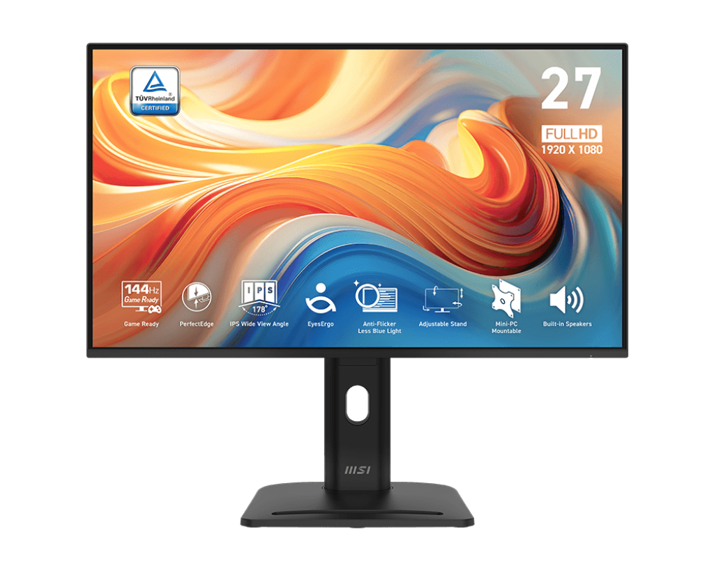 MSI PRO MP275PG E14 27' IPS 1920 x 1080 (Full HD) HDMI DisplayPort 144 Hz