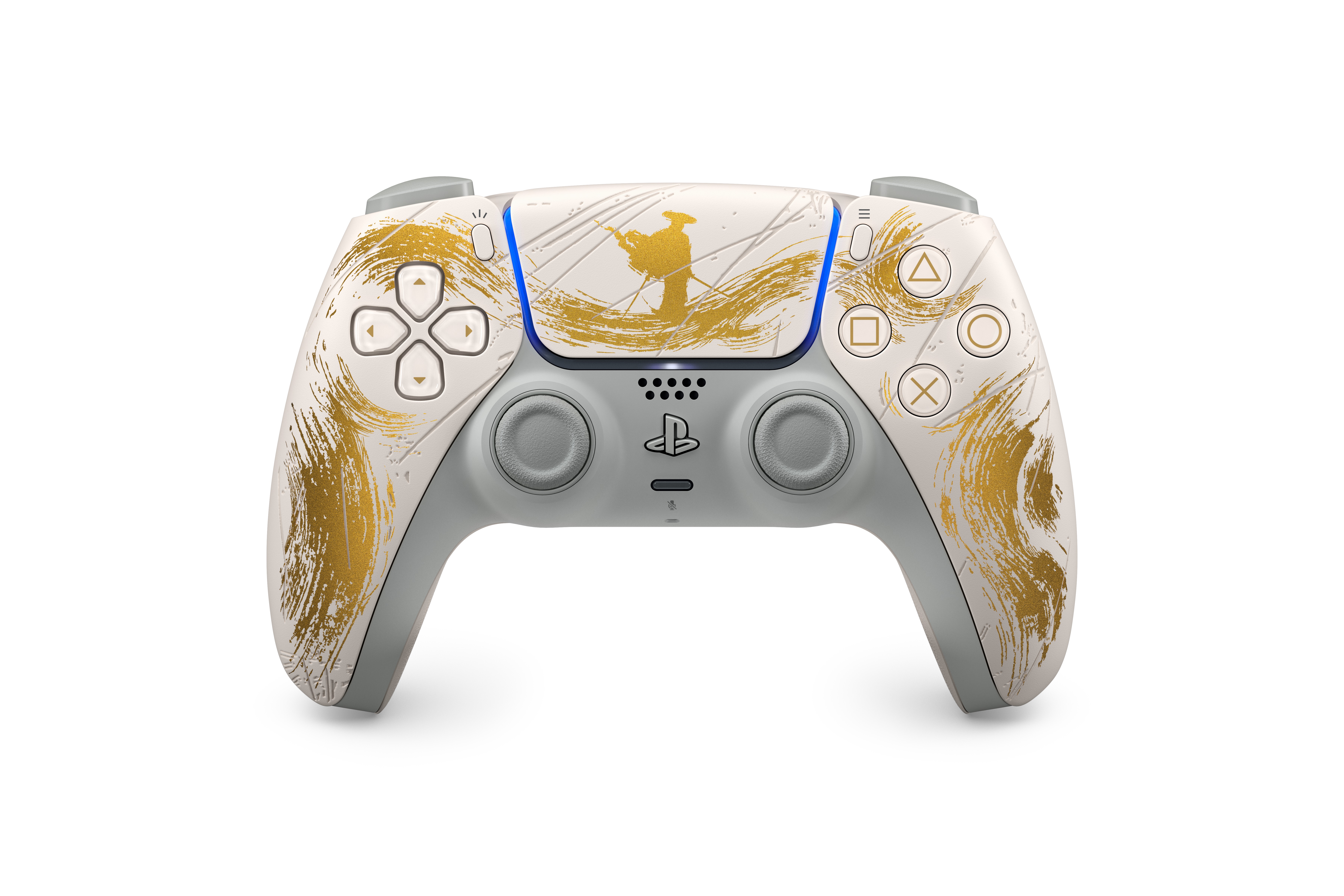 Sony DualSense Wireless - Ghost of Yōtei Gold Limited Edition Controller Android, MAC, PC, PlayStation 5, iOS Guld
