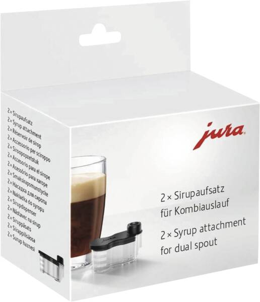 JURA 25069 Sirupaufsatz für Kombiauslauf (EA) 2er-Set