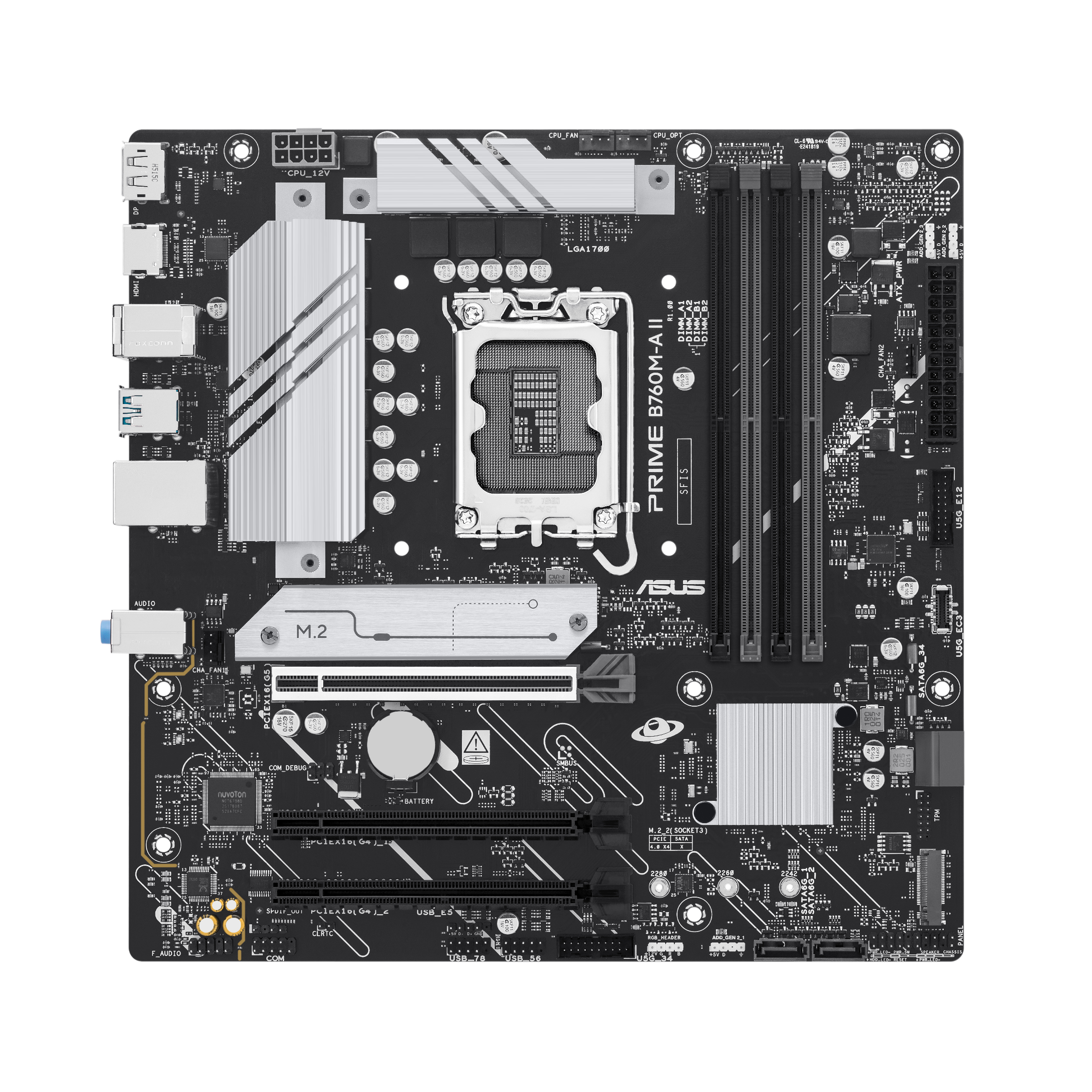 ASUS PRIME B760M-A II-CSM micro ATX LGA 1700 Intel B760