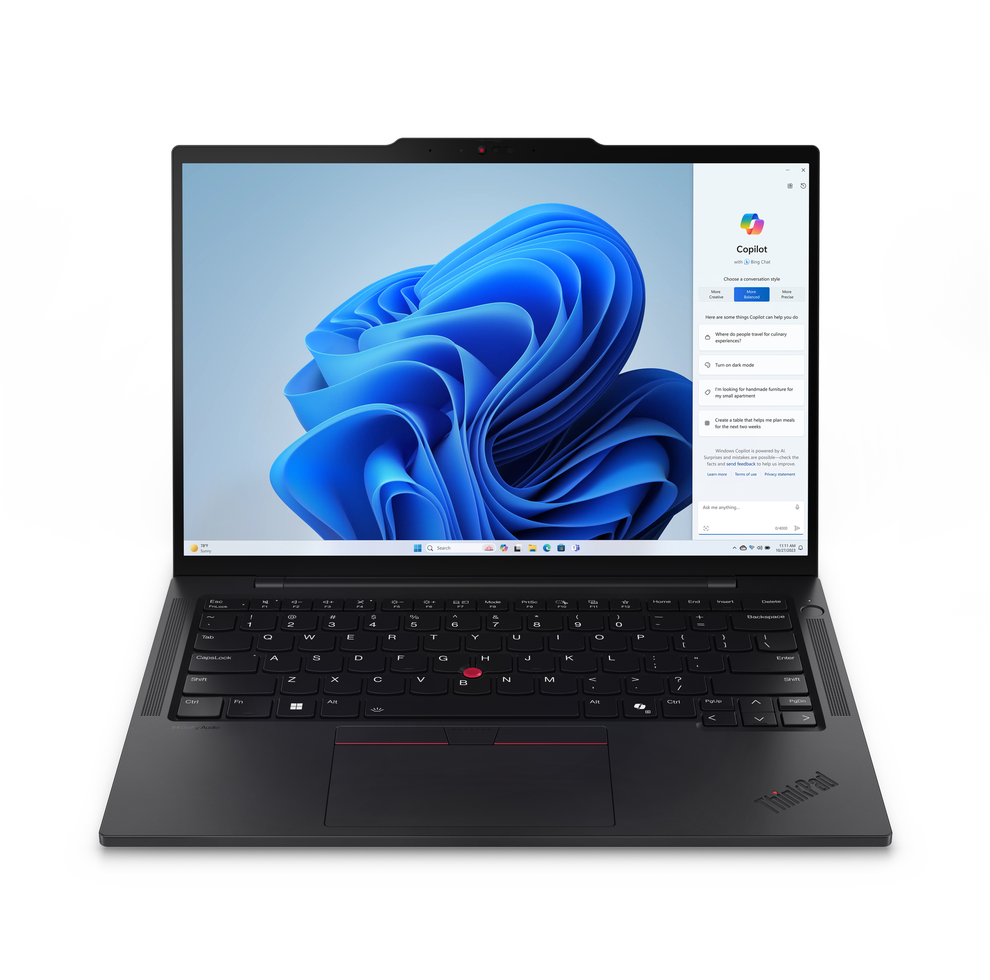 Lenovo ThinkPad T14s Gen 5 14' 1920 x 1200 (WUXGA) 125U 16GB 512GB Intel Graphics Windows 11 Pro