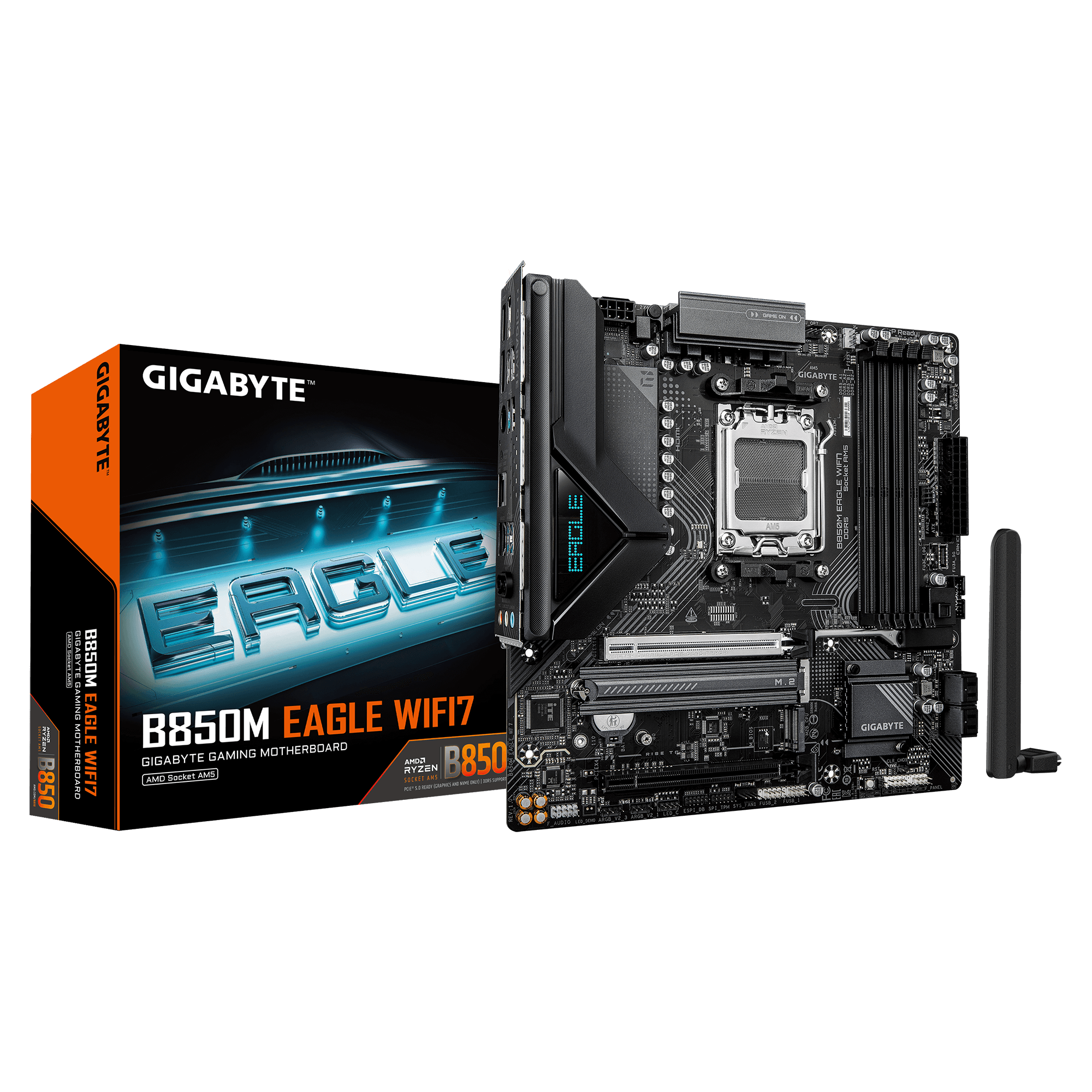 GIGABYTE B850M EAGLE WIFI7 micro ATX AM5 AMD B850