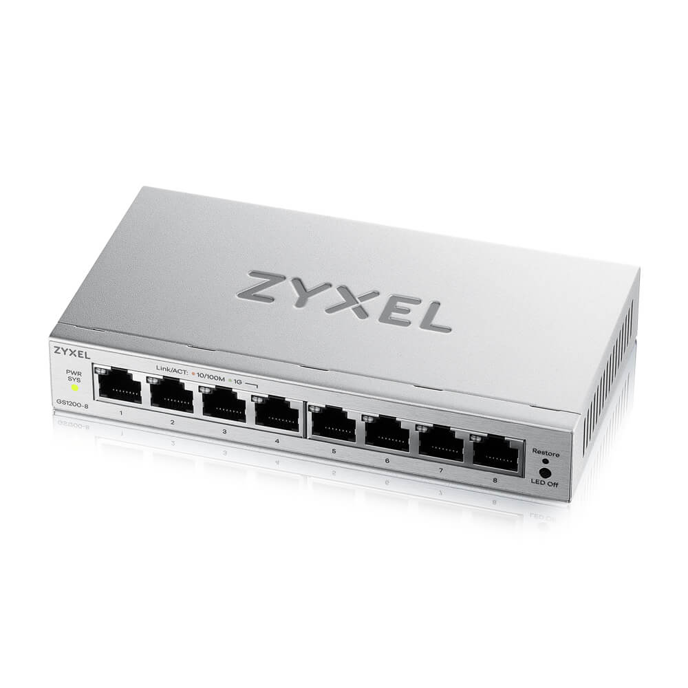 Zyxel GS1200-8V3 8-porte Gigabit Ethernet