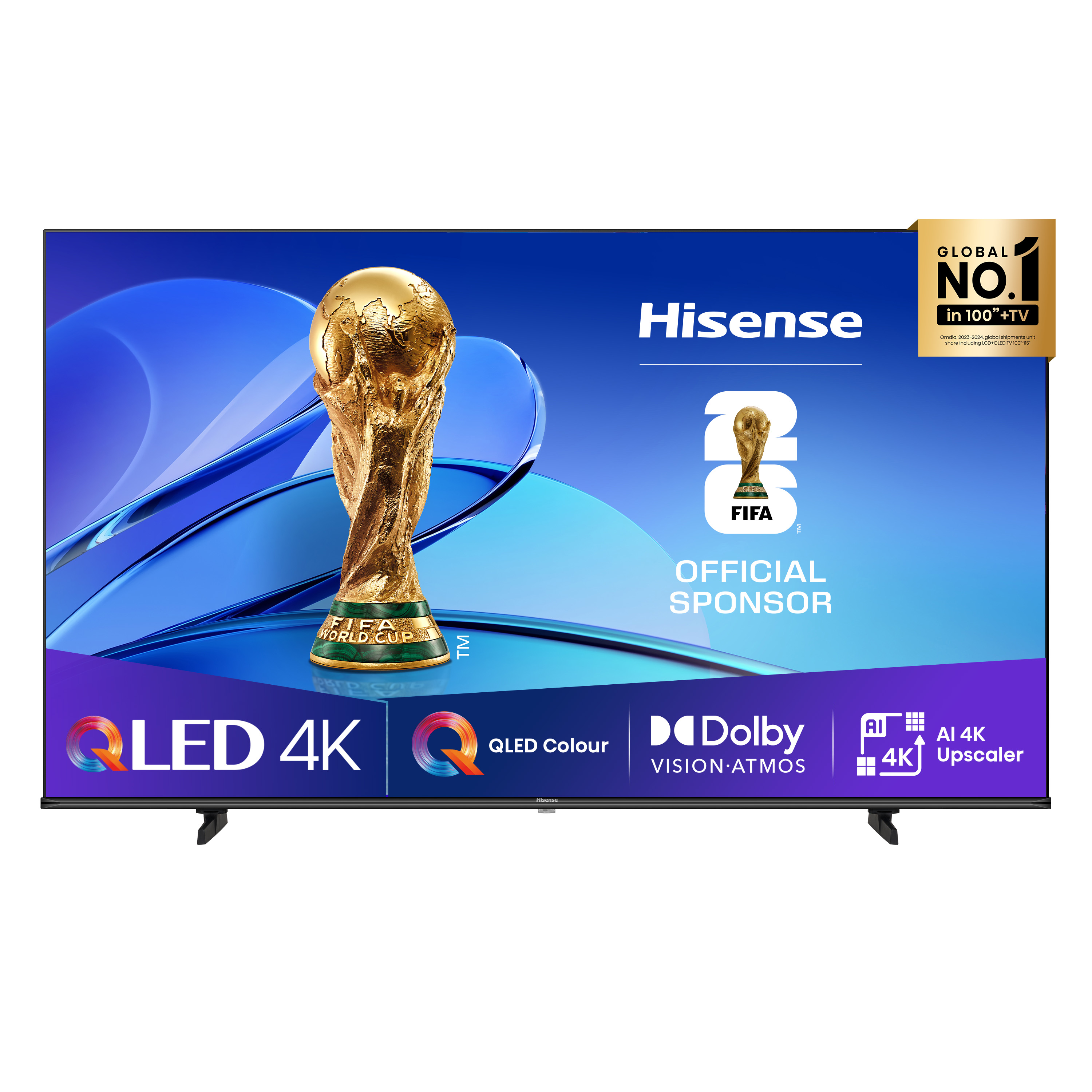 Hisense E7Q PRO 43E7Q PRO 43' 4K Ultra HD Sort